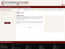 Tablet Screenshot of interpretacje-podatkowe.org